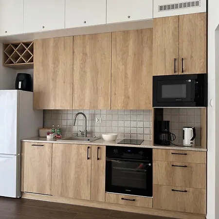 Marea Gold-blisko Morza Lägenhet *